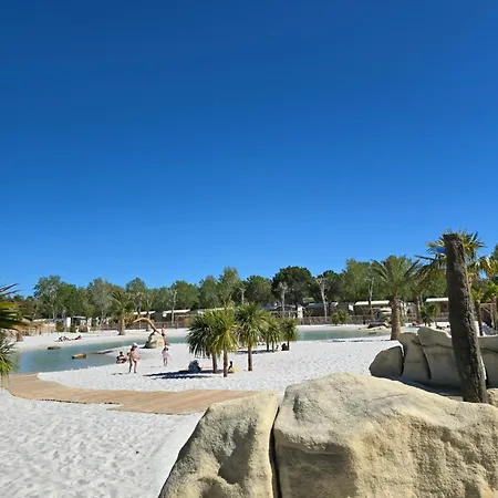 Mobilhome 3 Chambres, 500m Plage, Camp 5 Etoiles Campsite *