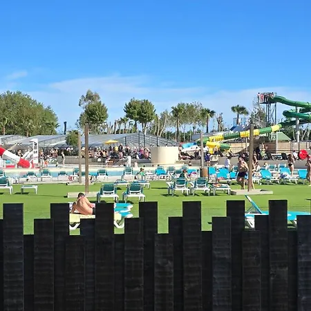 Campingplads Mobilhome 3 Chambres, 500m Plage, Camp 5 Etoiles Vendres