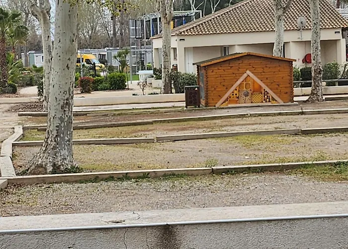 Mobilhome 3 Chambres, 500m Plage, Camp 5 Etoiles Κάμπινγκ