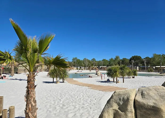 Mobilhome 3 Chambres, 500m Plage, Camp 5 Etoiles Κάμπινγκ *