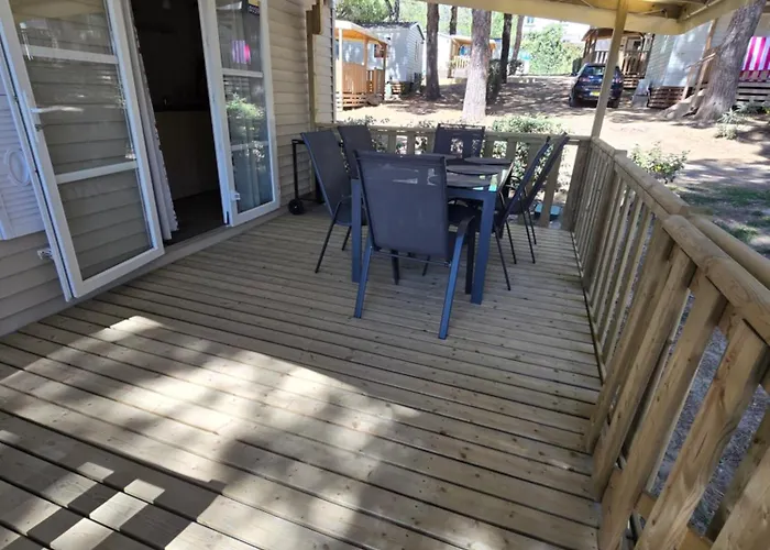 Mobilhome 3 Chambres, 500m Plage, Camp 5 Etoiles Κάμπινγκ