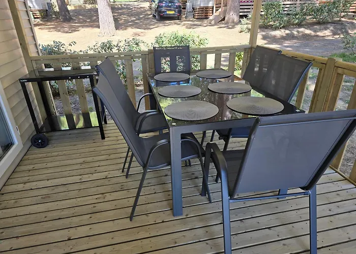 Κάμπινγκ Mobilhome 3 Chambres, 500m Plage, Camp 5 Etoiles