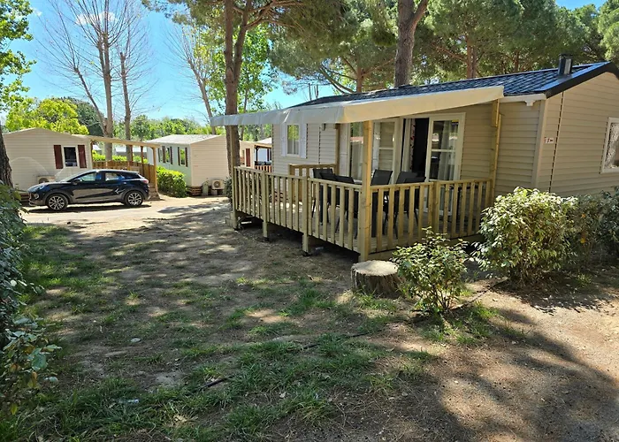 Κάμπινγκ Mobilhome 3 Chambres, 500m Plage, Camp 5 Etoiles *